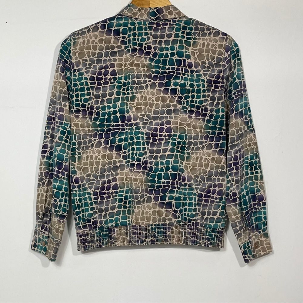 Alfred Dunner Pullover Button up Blouse - Picture 6 of 16